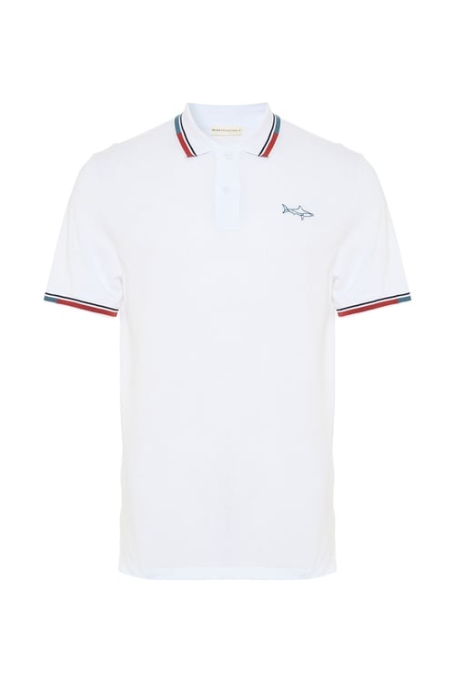  NAKIŞLI POLO YAKA T-SHIRT