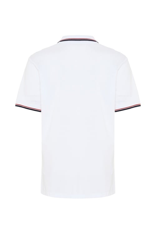  ŞERİTLİ POLO YAKA T-SHIRT