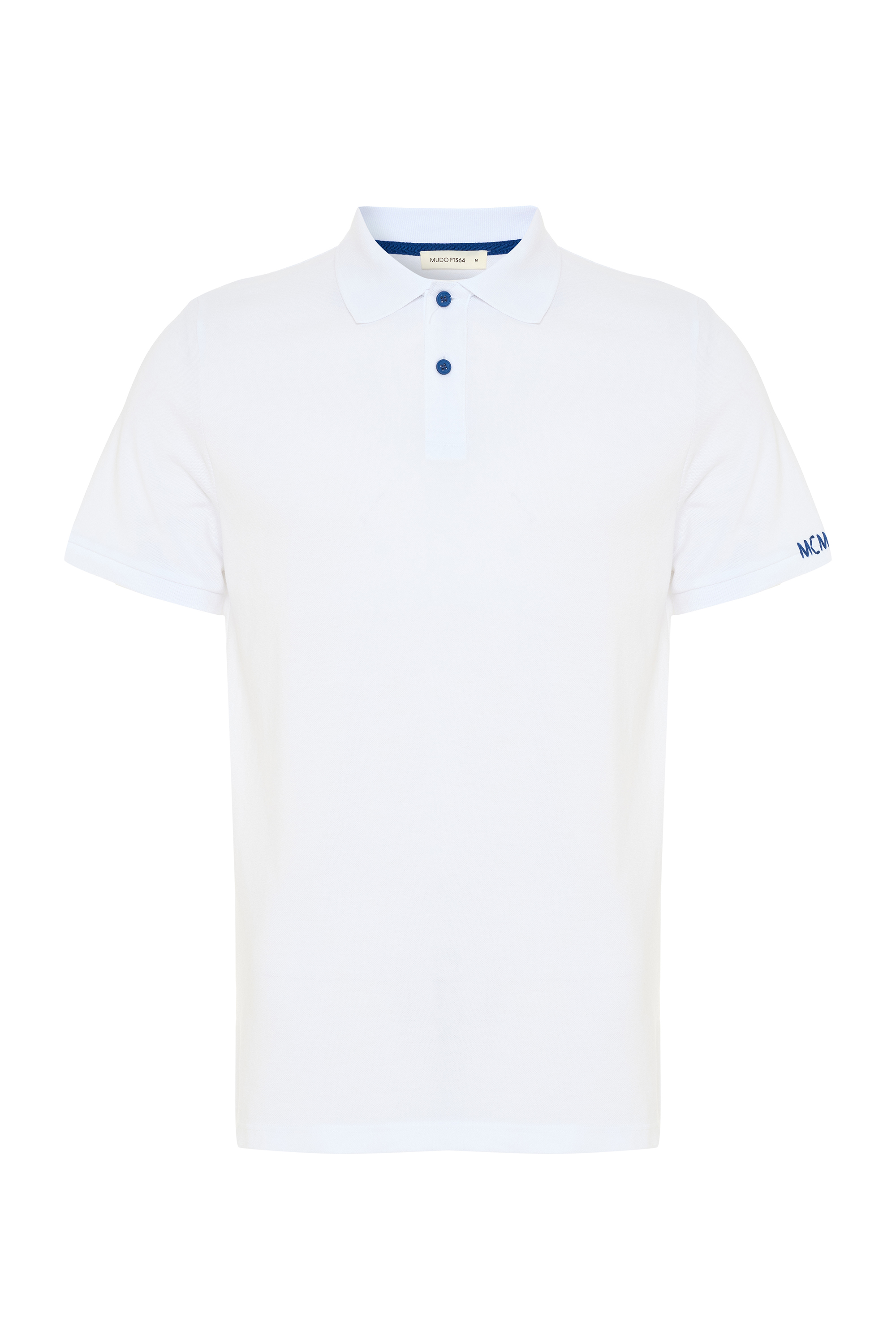 NAKIŞLI POLO YAKA T-SHIRT