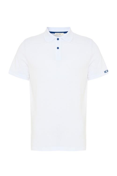  NAKIŞLI POLO YAKA T-SHIRT
