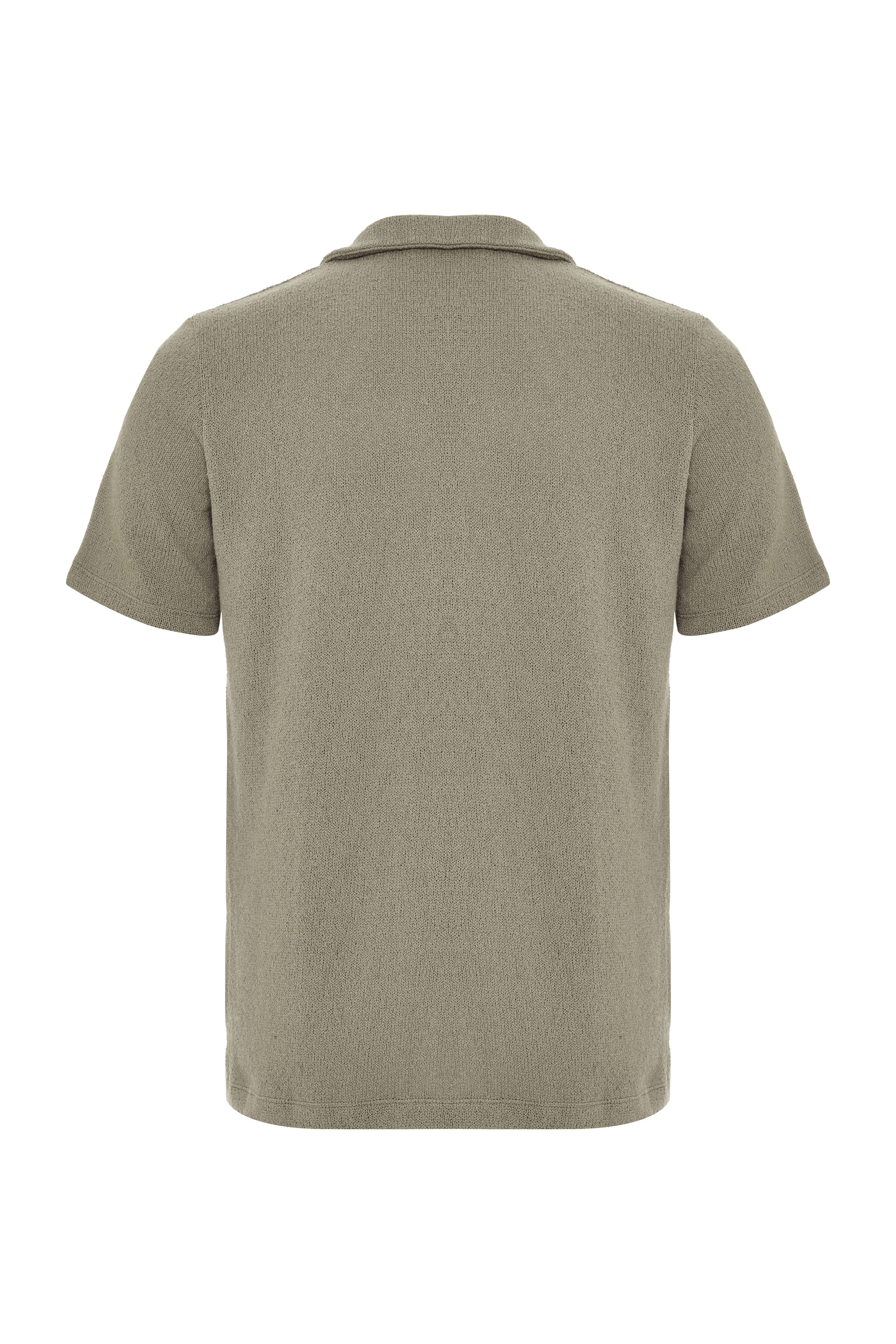 REGULAR FIT KISA KOLLU TRİKO GÖMLEK