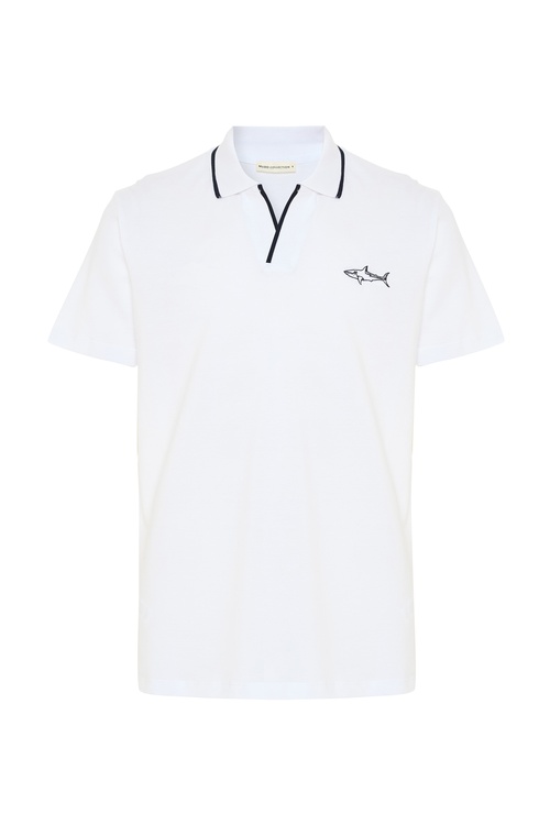  NAKIŞLI POLO YAKA T-SHIRT
