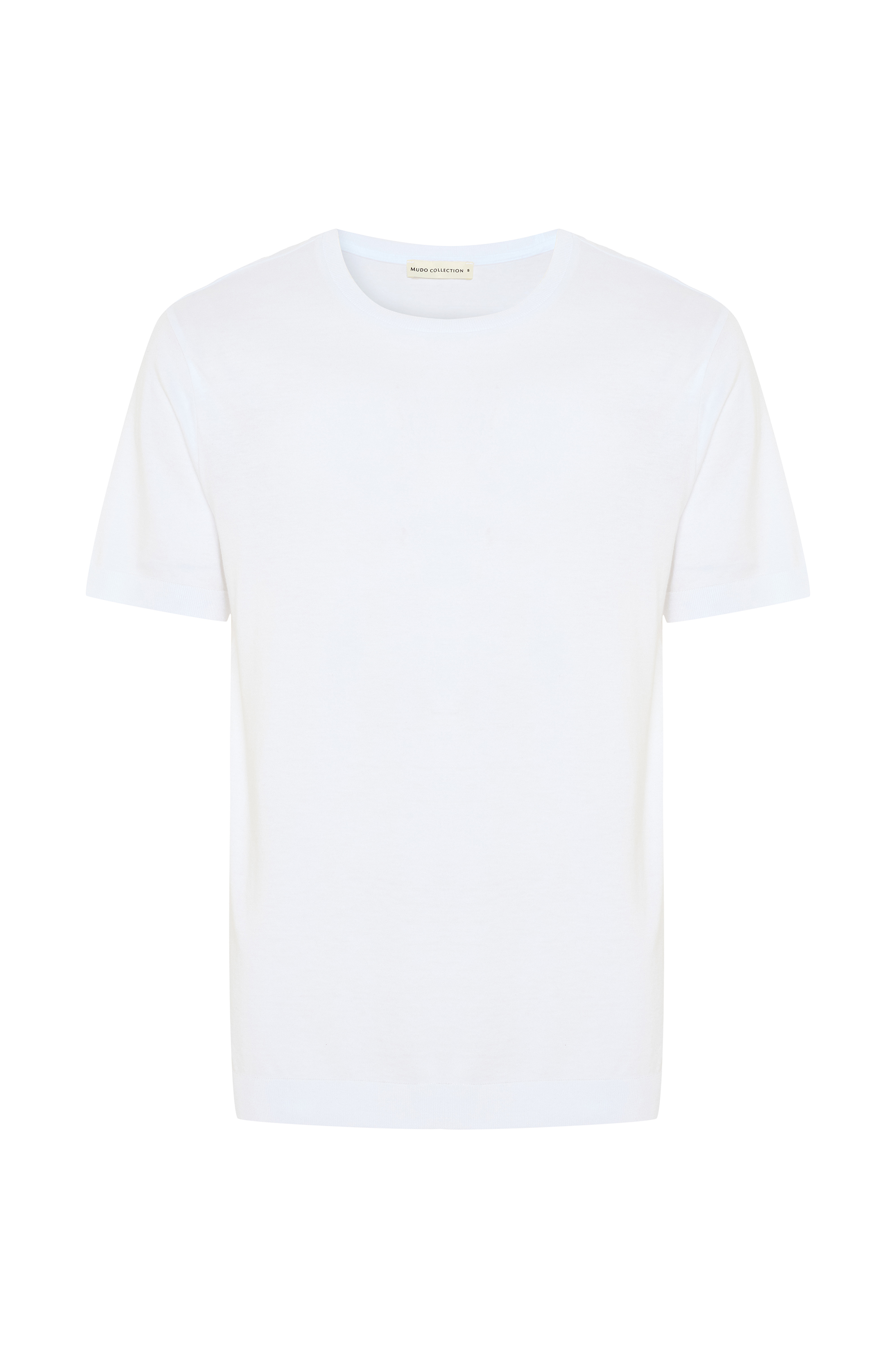 MODAL KARIŞIMLI BİSİKLET YAKA KISA KOLLU TRİKO KAZAK