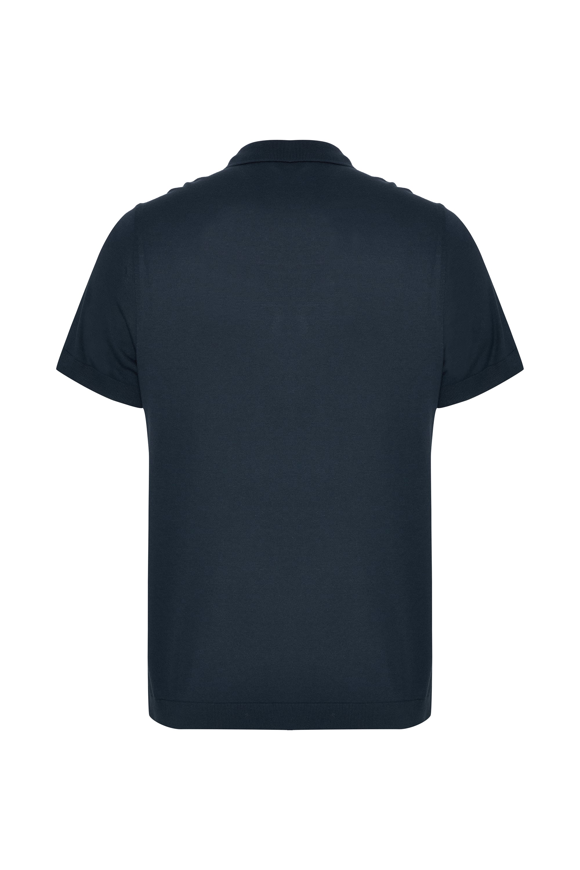 MODAL KARIŞIMLI POLO YAKA KISA KOLLU TRİKO KAZAK