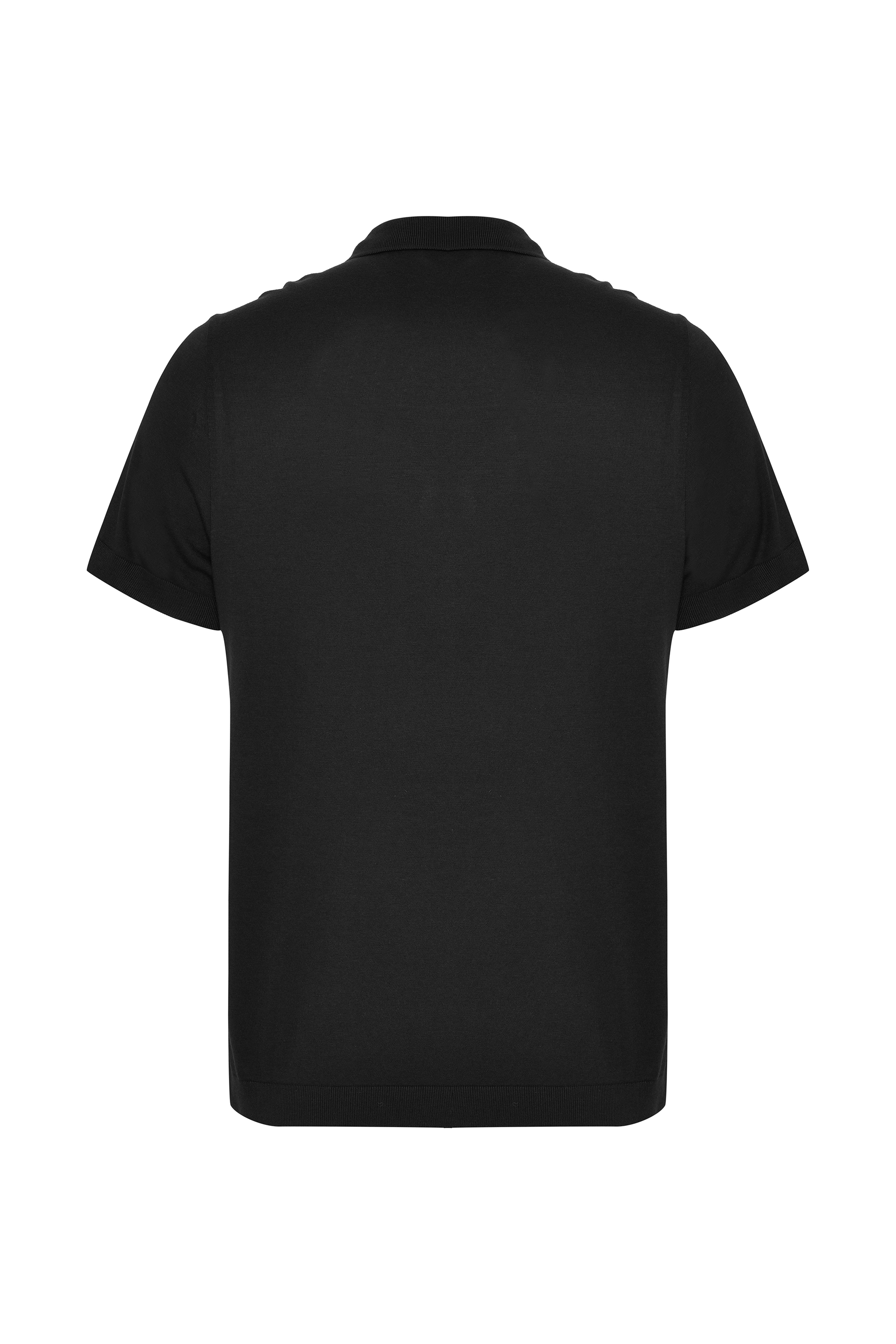 MODAL KARIŞIMLI POLO YAKA KISA KOLLU TRİKO KAZAK