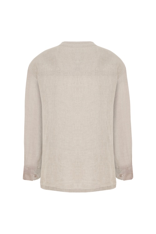  COMFORT FIT KETEN KİMONO CEKET