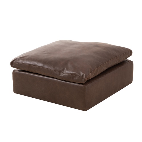  TIFFANY DERİ PUF WINTAGE BROWN