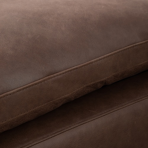  TIFFANY DERİ PUF WINTAGE BROWN