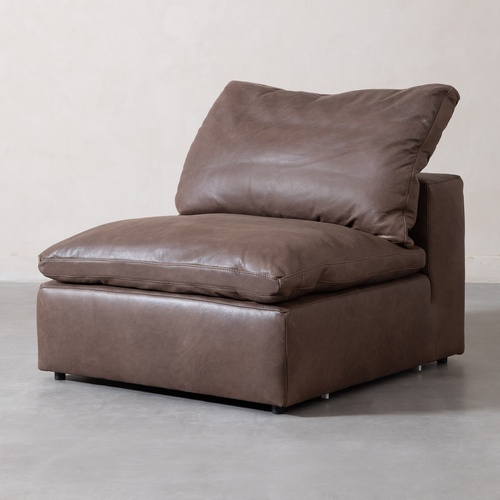  TIFFANY DERİ KOLSUZ MODÜL WINTAGE BROWN