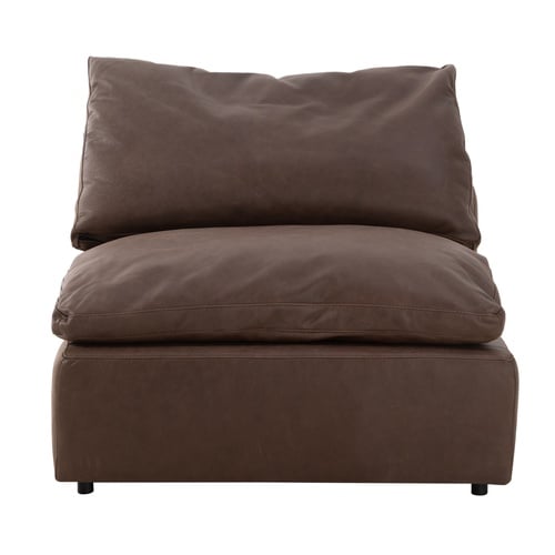  TIFFANY DERİ KOLSUZ MODÜL WINTAGE BROWN