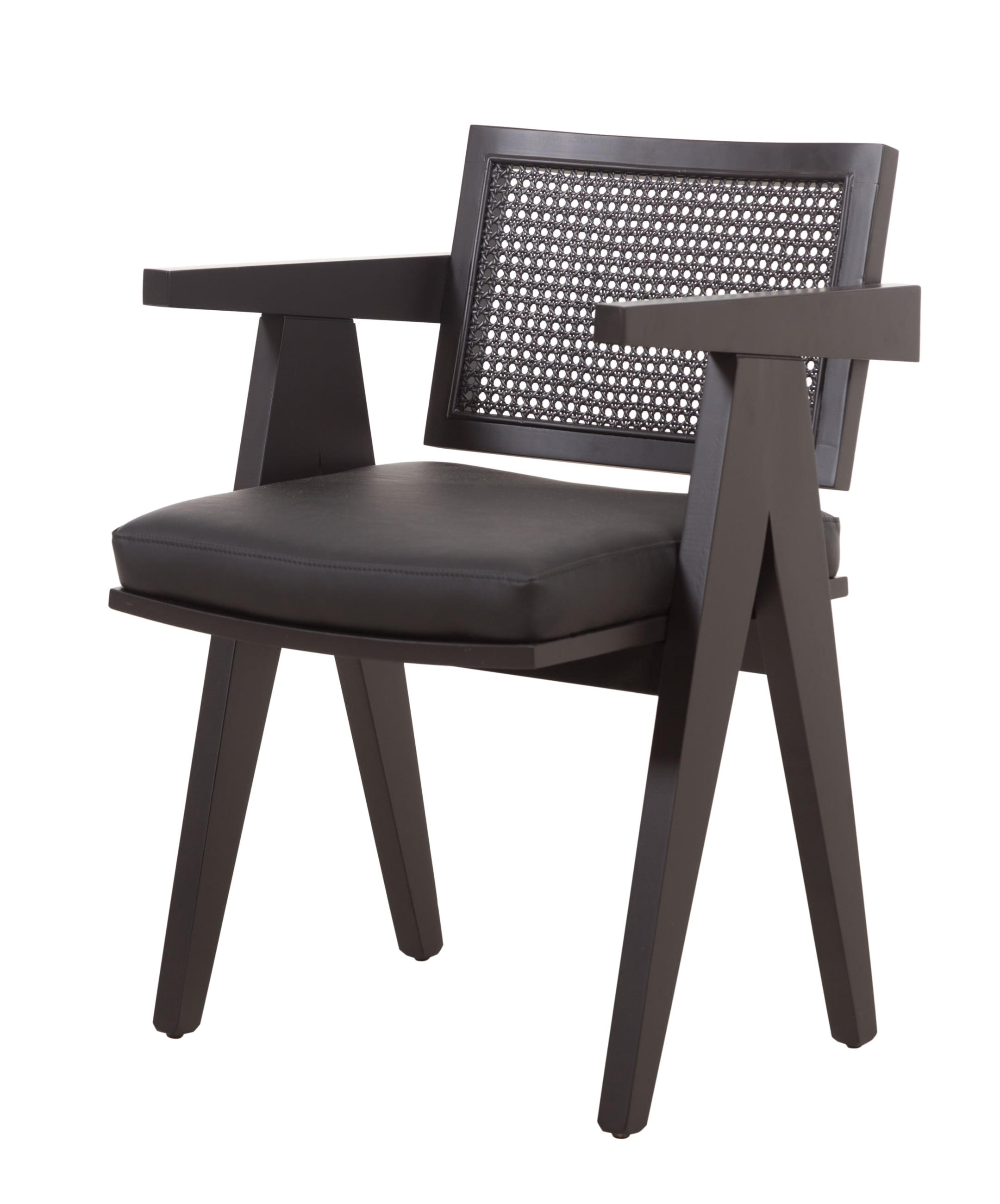 BALLY MASİF AHŞAP HAZERAN SANDALYE SİYAH