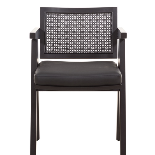  BALLY MASİF AHŞAP HAZERAN SANDALYE SİYAH