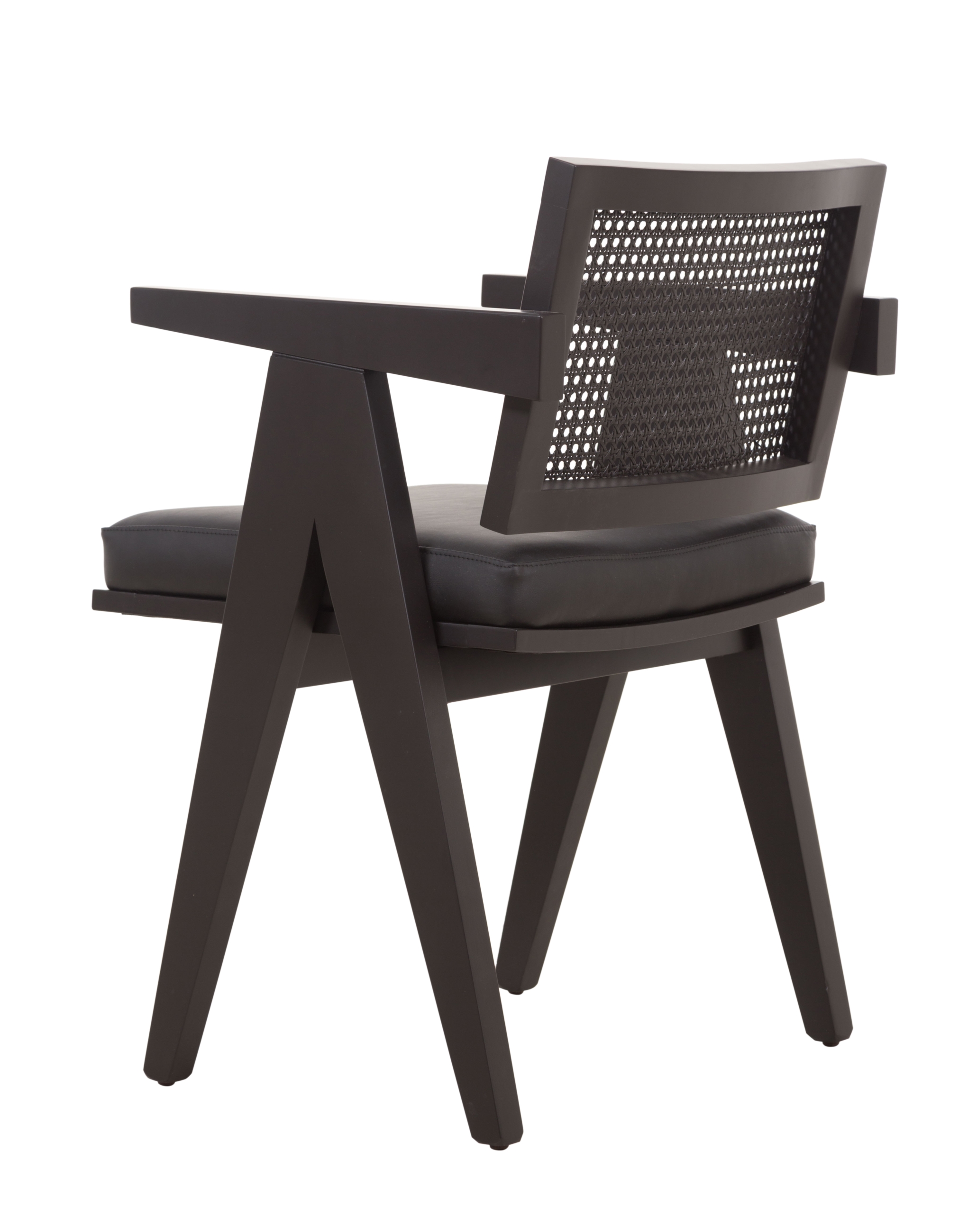 BALLY MASİF AHŞAP HAZERAN SANDALYE SİYAH