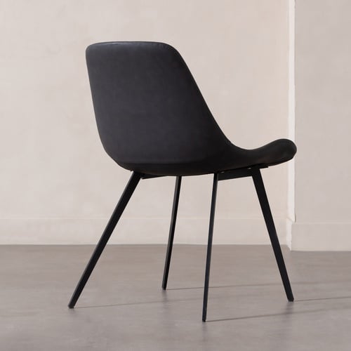  FENIX KOLÇAKSIZ SANDALYE SİYAH