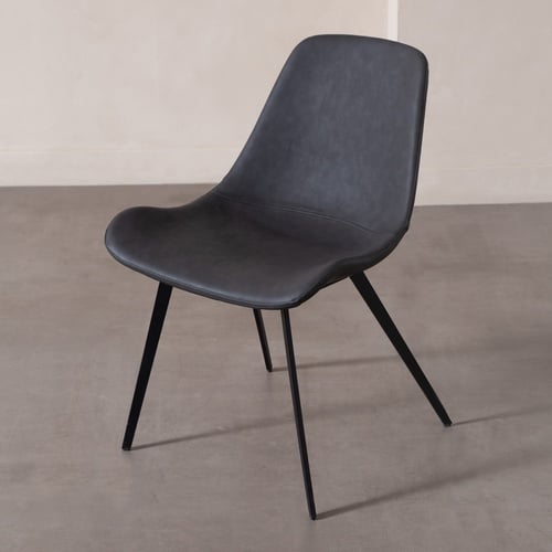  FENIX KOLÇAKSIZ SANDALYE SİYAH