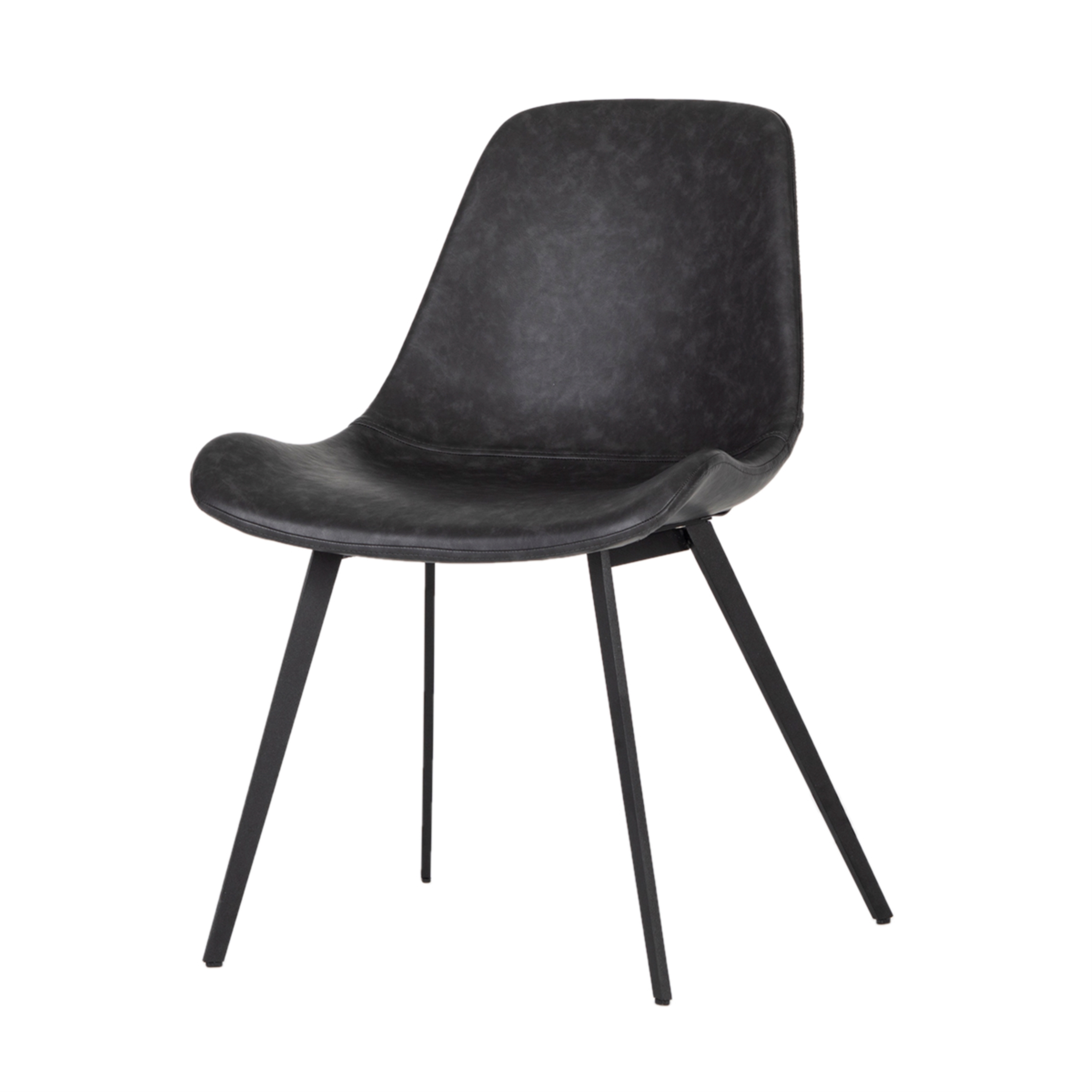 FENIX KOLÇAKSIZ SANDALYE SİYAH