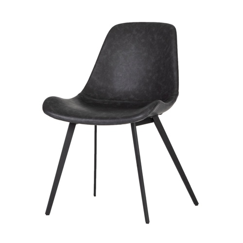  FENIX KOLÇAKSIZ SANDALYE SİYAH