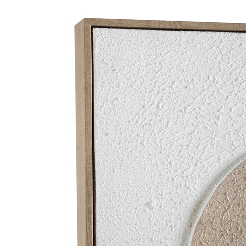  BEIGE MOON ÇERÇEVELİ YAĞLIBOYA TABLO 62X92CM