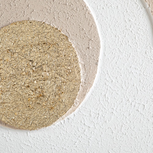  BEIGE MOON ÇERÇEVELİ YAĞLIBOYA TABLO 62X92CM