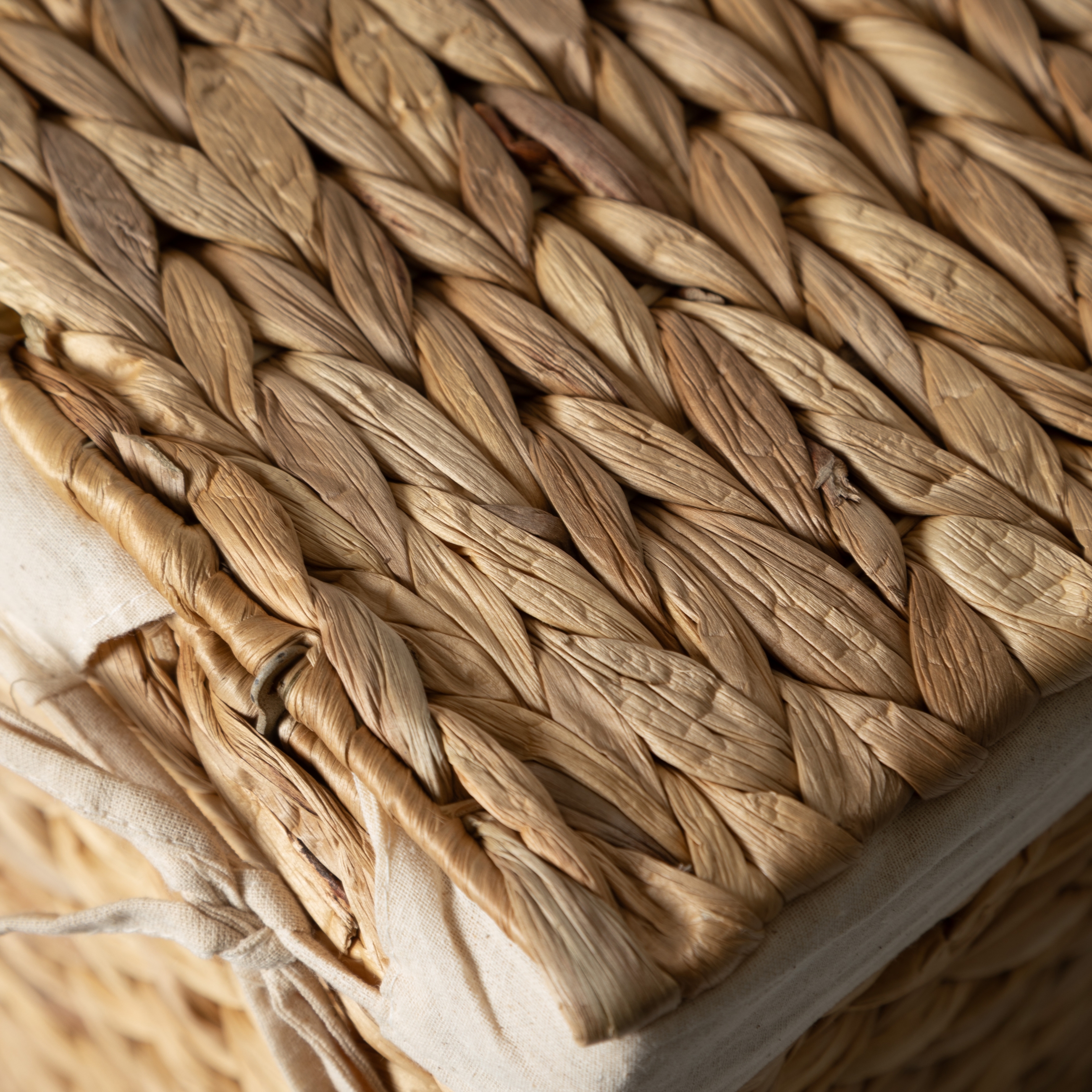 SUZIE HASIR BÜYÜK ÇAMAŞIR SEPETİ 45X33X56