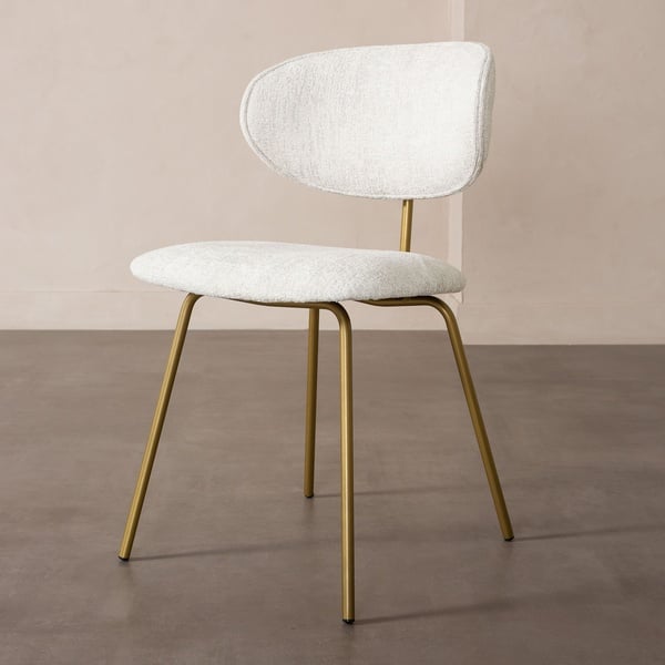 Mudo Concept Aroz Sandalye Bej Sarı Ayak Renksiz