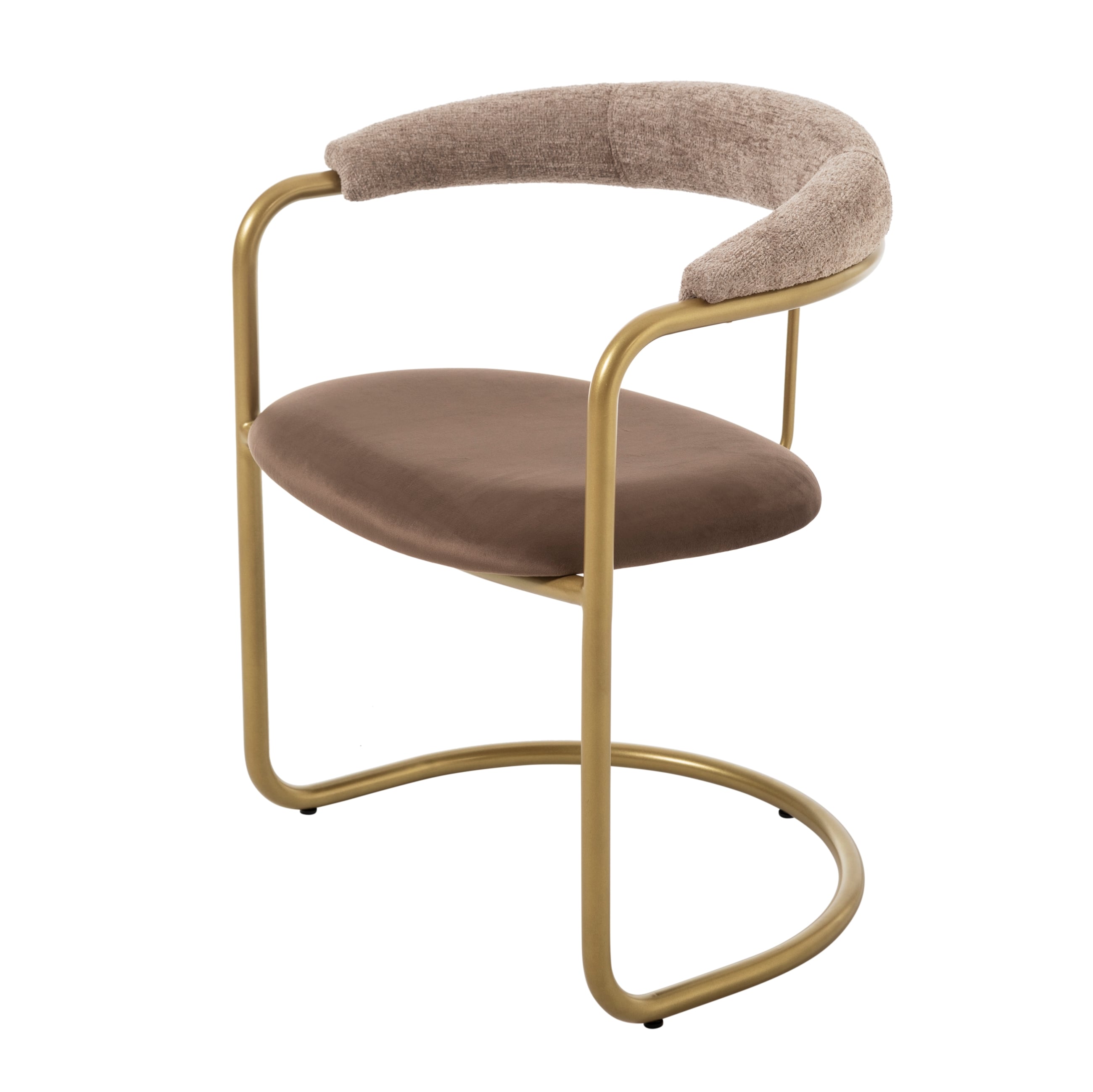 DENY SANDALYE KOYU KAHVE SARI AYAK