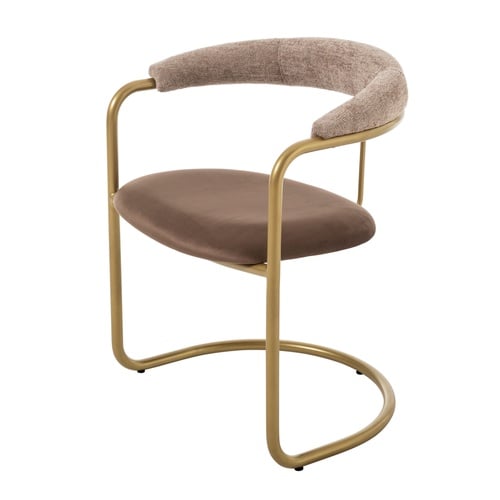  DENY SANDALYE KOYU KAHVE SARI AYAK