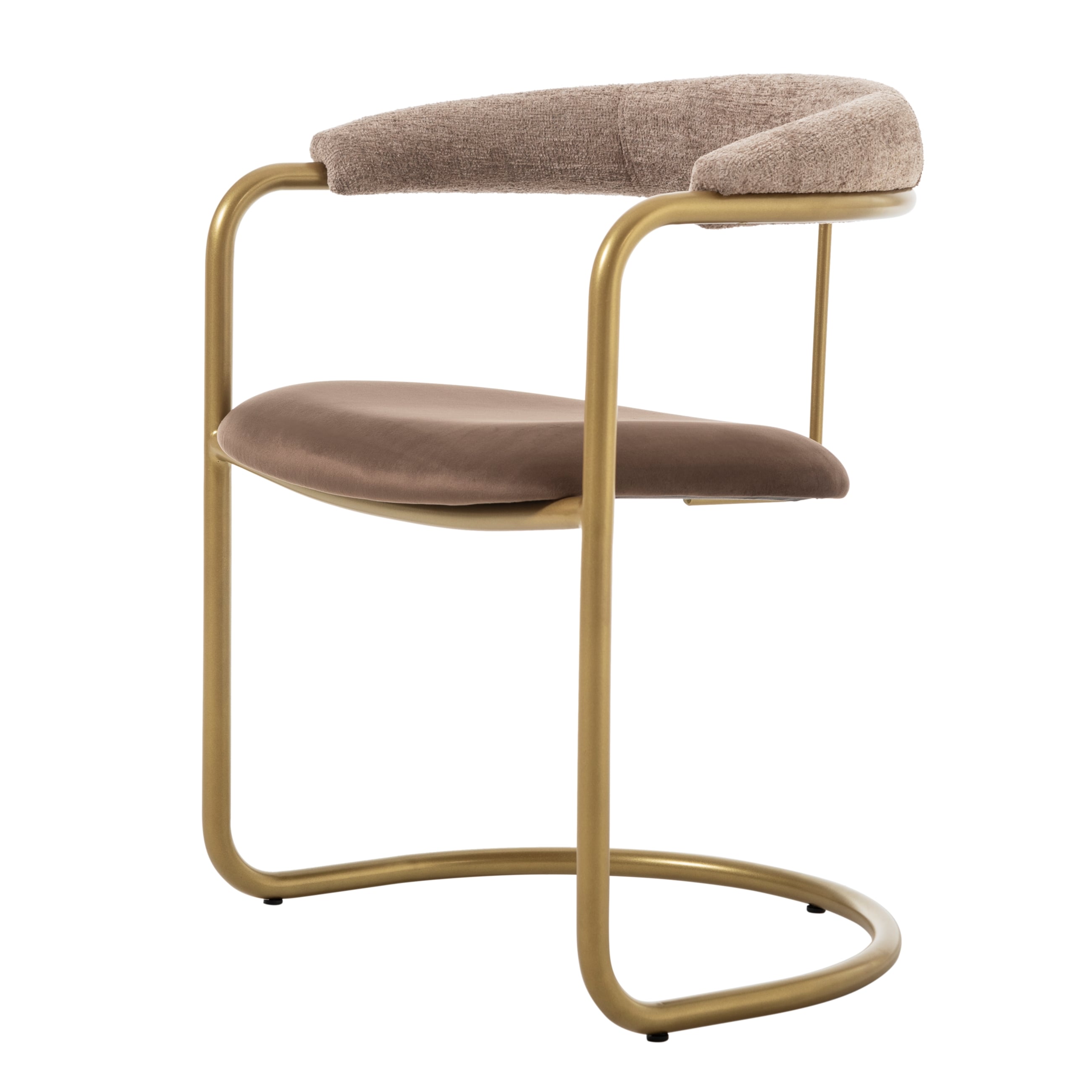 DENY SANDALYE KOYU KAHVE SARI AYAK