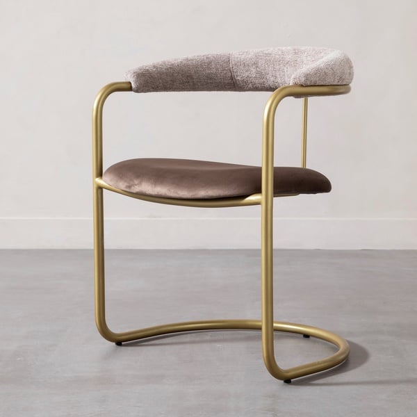 Mudo Concept Deny Sandalye Kahve Sarı Ayak Renksiz