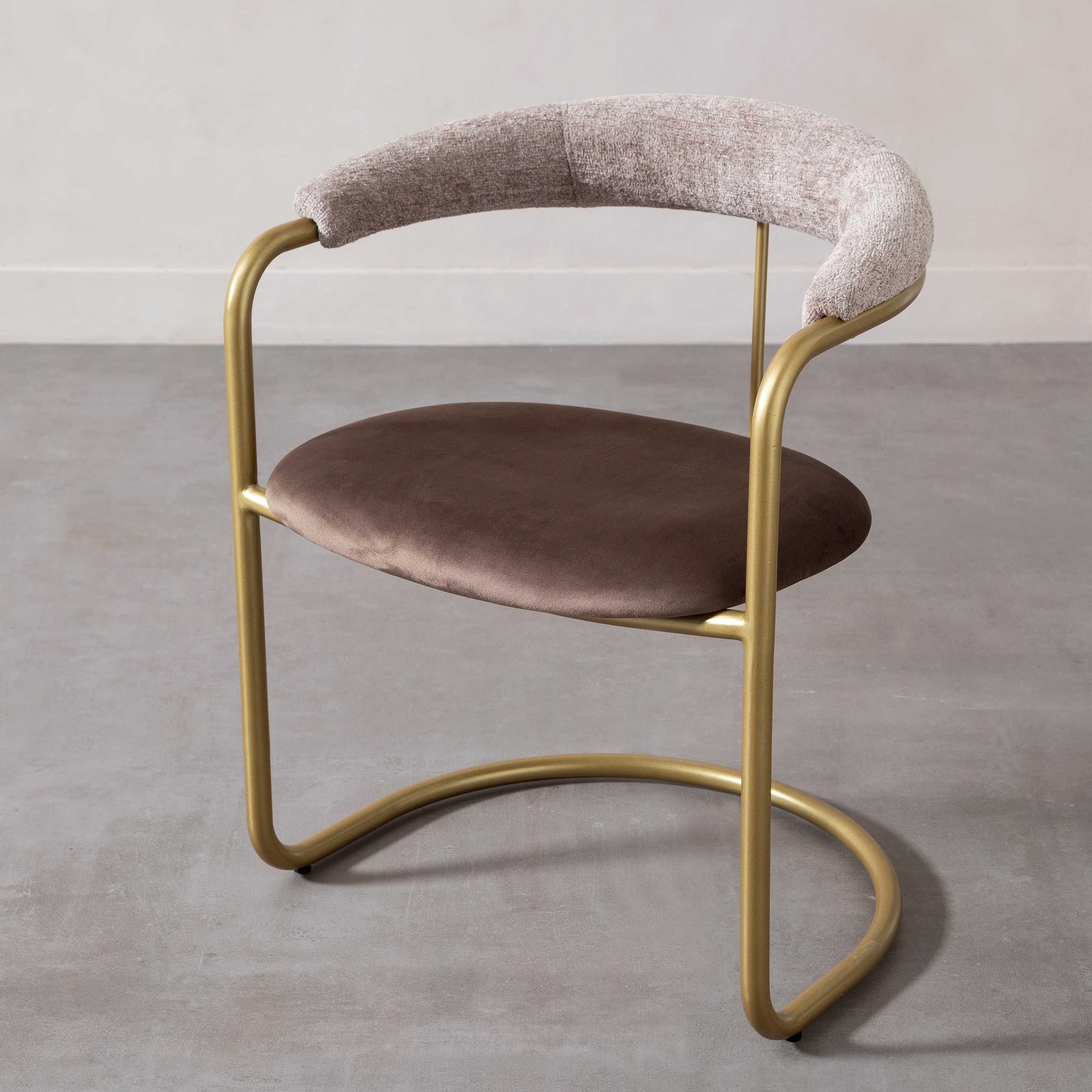 DENY SANDALYE KOYU KAHVE SARI AYAK