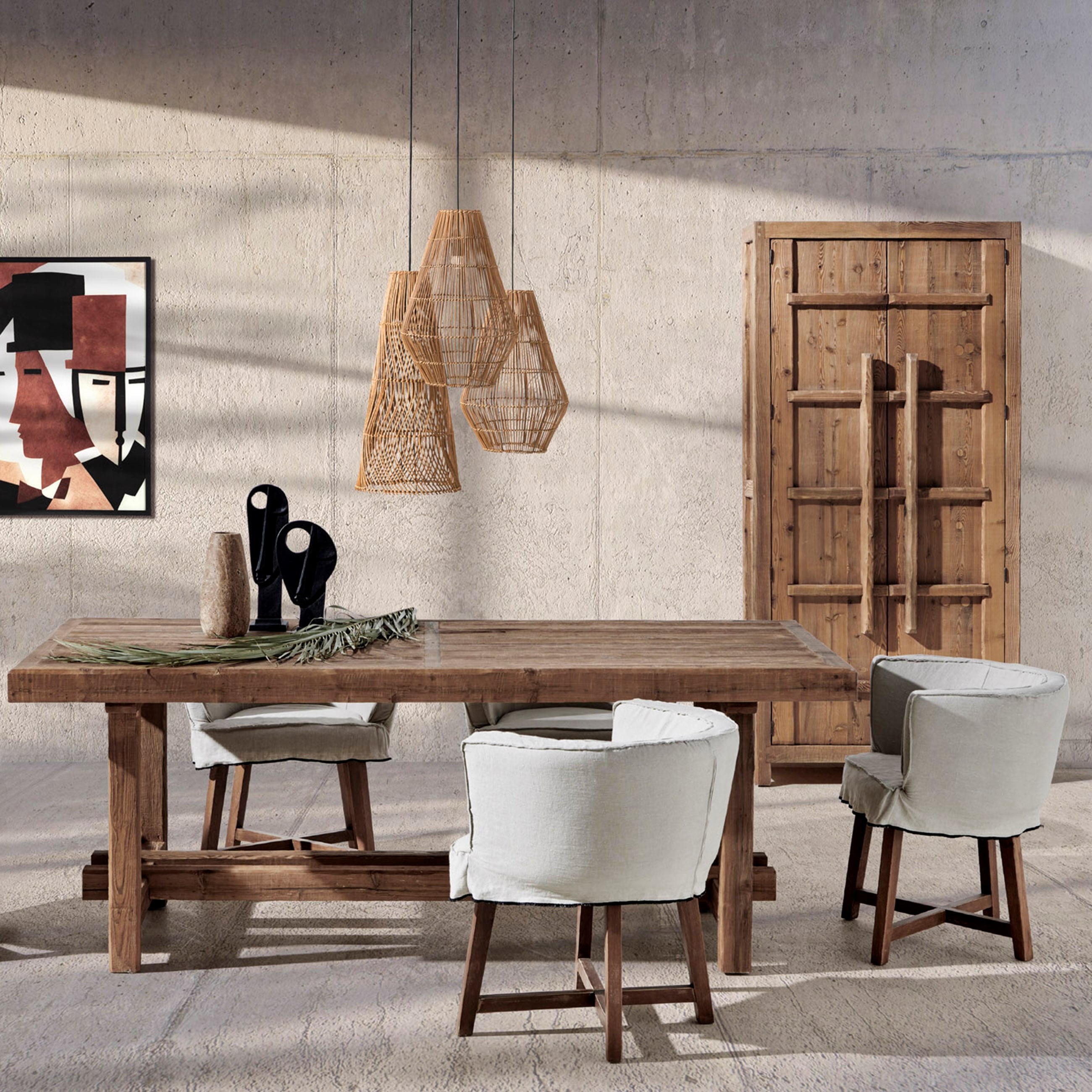 ESTIVA KOLÇAKLI SANDALYE FİLDİŞİ