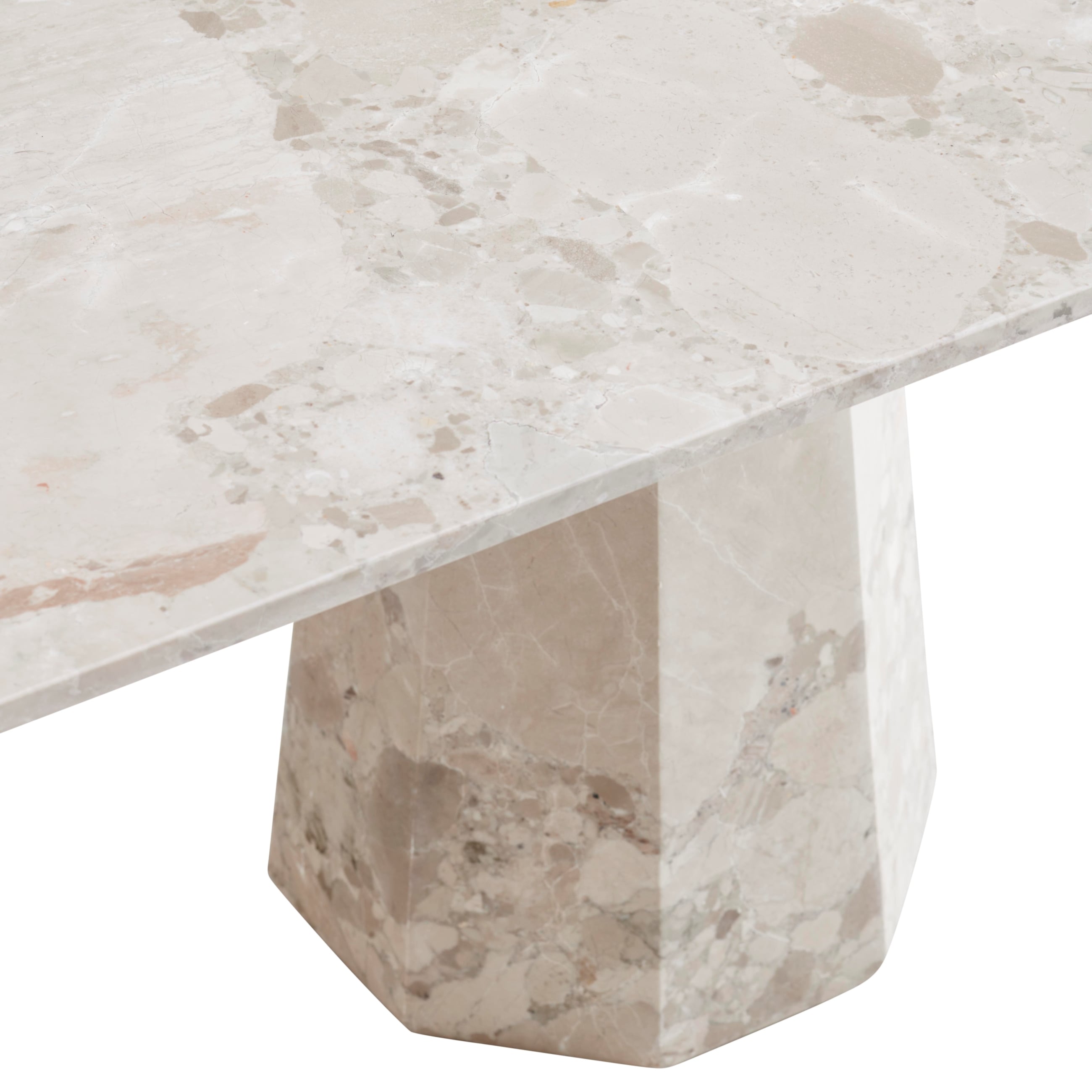 LATTE MARBLE MASA 220 X 100 CM