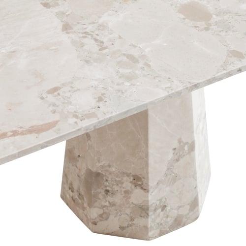 LATTE MARBLE MASA 220 X 100 CM