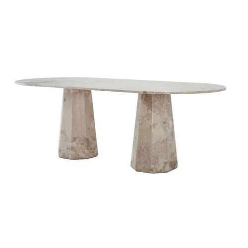 LATTE MARBLE MASA 220 X 100 CM