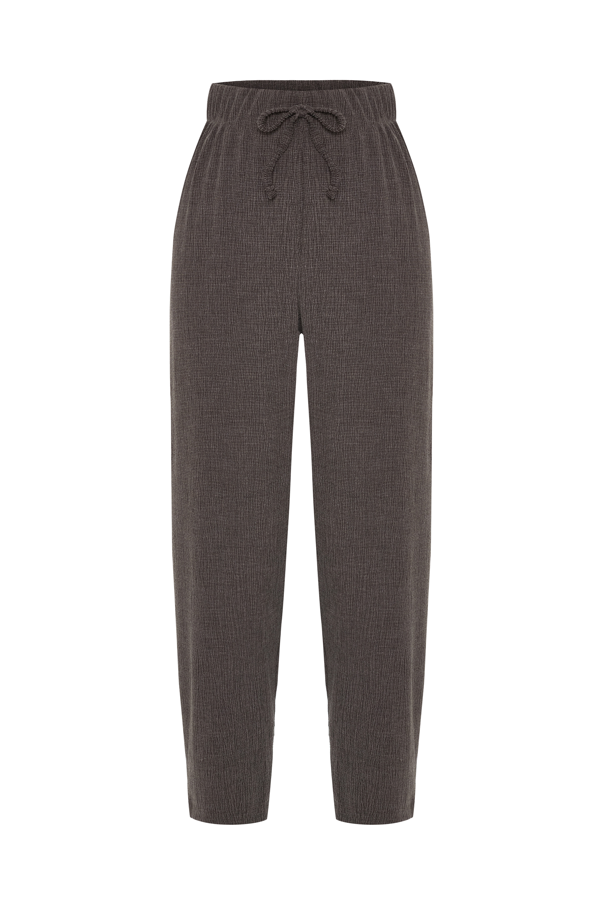 BELİ LASTİKLİ JOGGER ÖRME PANTOLON