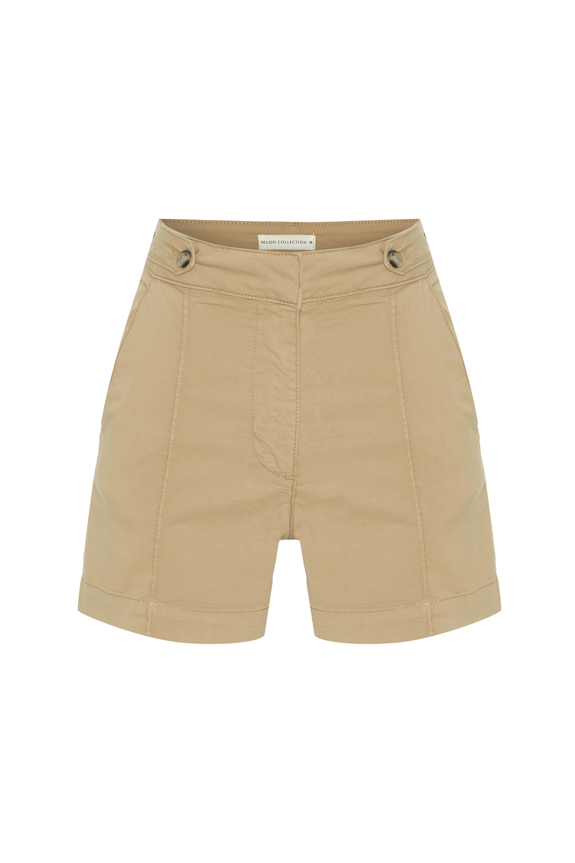 DİKİŞ DETAYLI KISA ŞORT