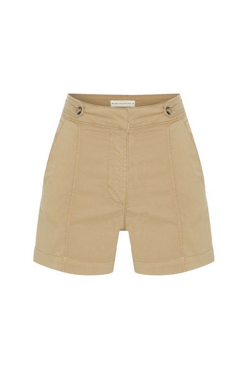  DİKİŞ DETAYLI KISA ŞORT