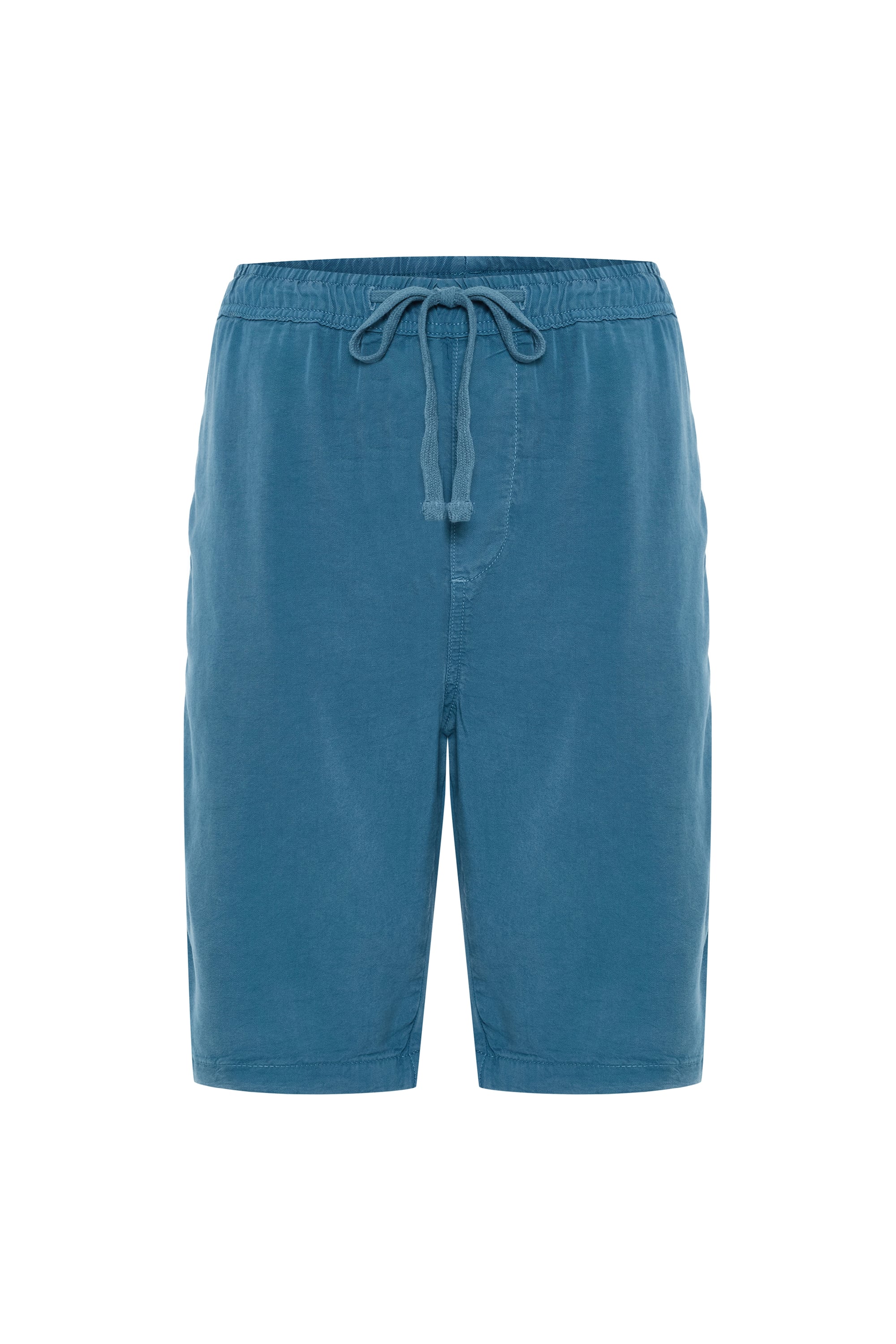 STRAIGHT FIT BELİ LASTİKLİ ŞORT