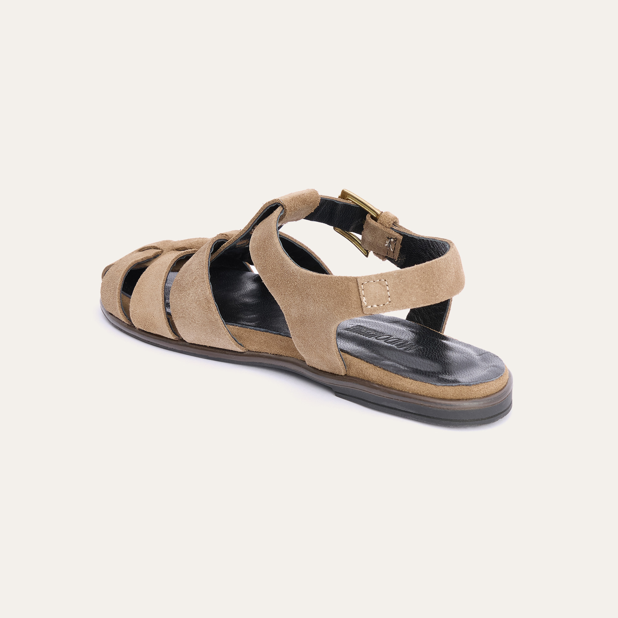 SÜET DERİ KAFES SANDALET