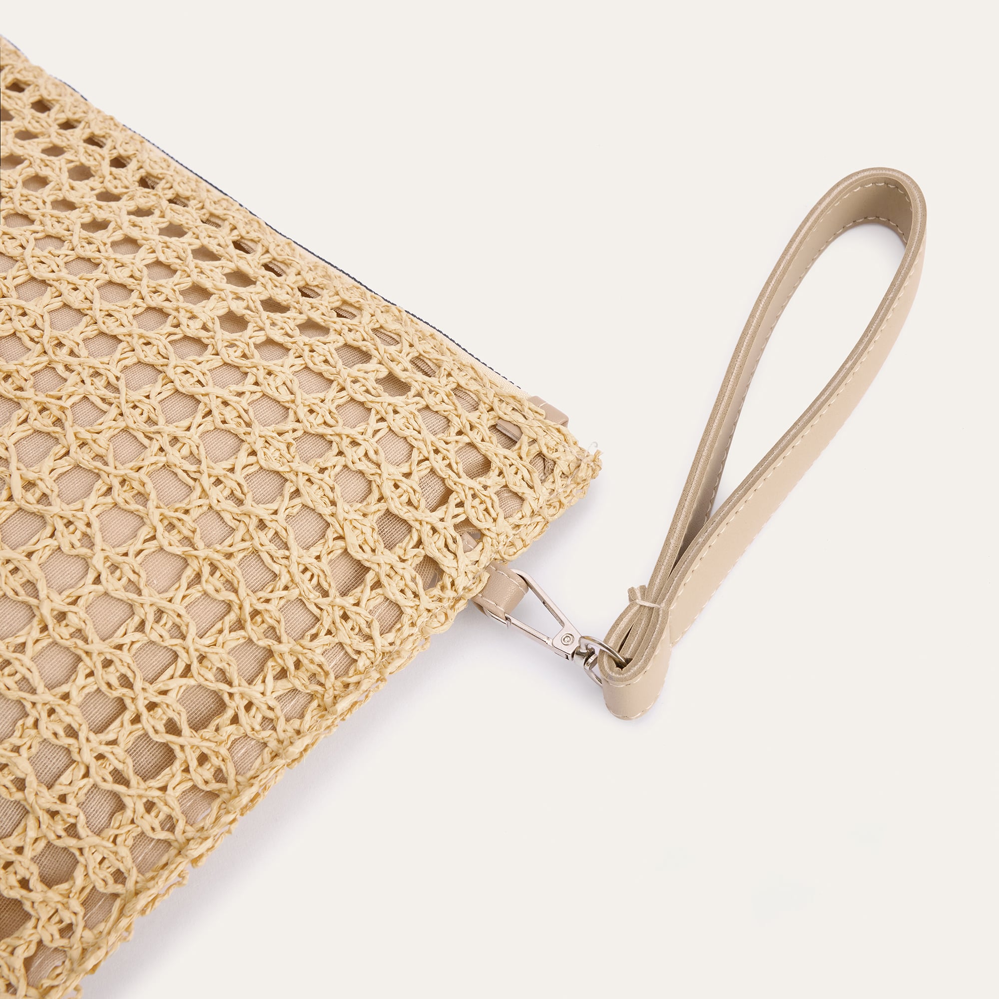 HASIR ÖRME GÖRÜNÜMLÜ PORTFÖY ÇANTA