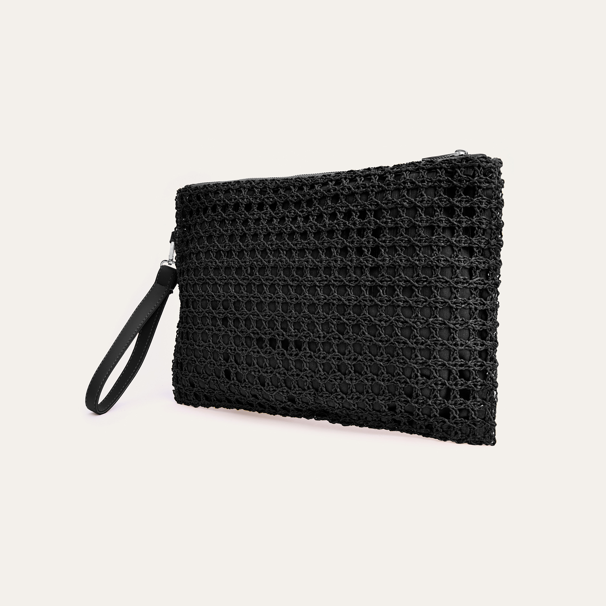 HASIR ÖRME GÖRÜNÜMLÜ PORTFÖY ÇANTA