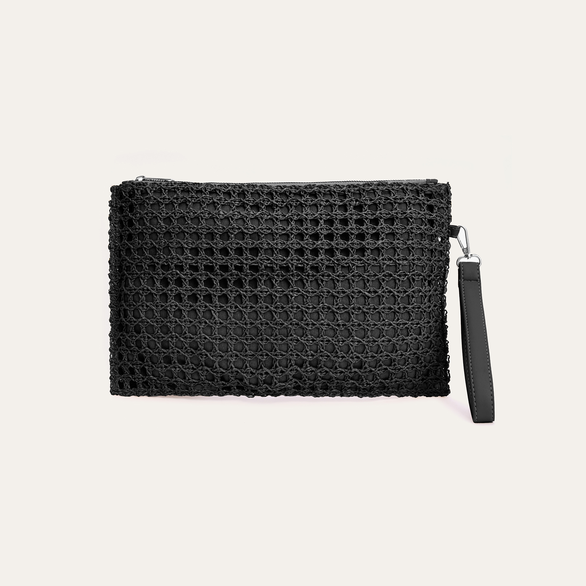 HASIR ÖRME GÖRÜNÜMLÜ PORTFÖY ÇANTA