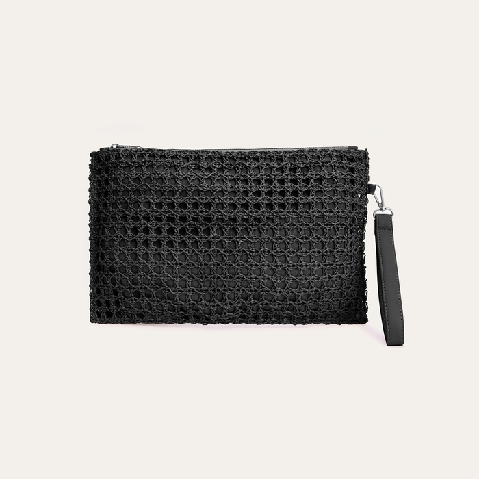 HASIR ÖRME GÖRÜNÜMLÜ PORTFÖY ÇANTA