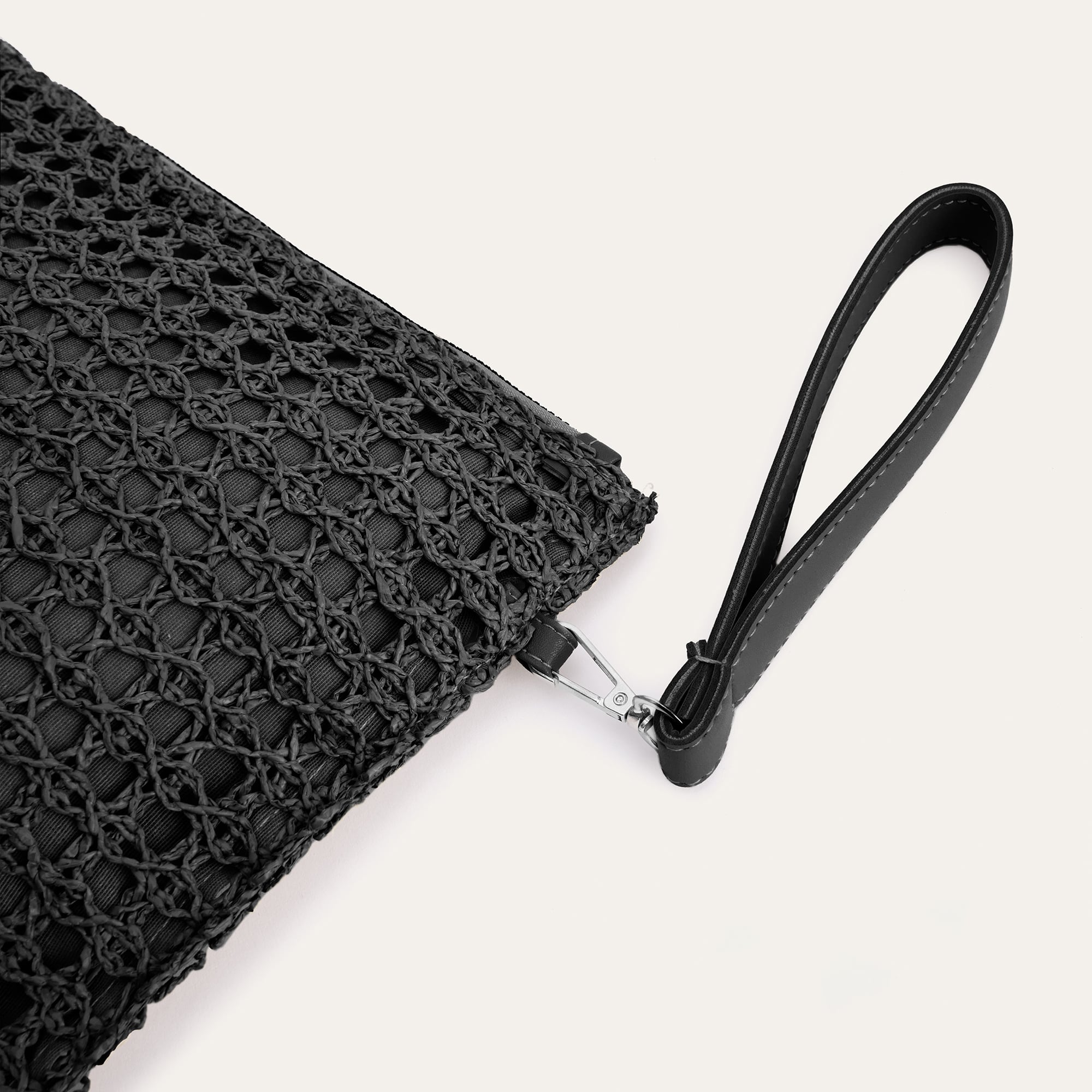 HASIR ÖRME GÖRÜNÜMLÜ PORTFÖY ÇANTA