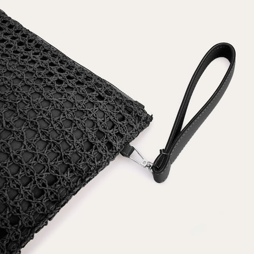  HASIR ÖRME GÖRÜNÜMLÜ PORTFÖY ÇANTA