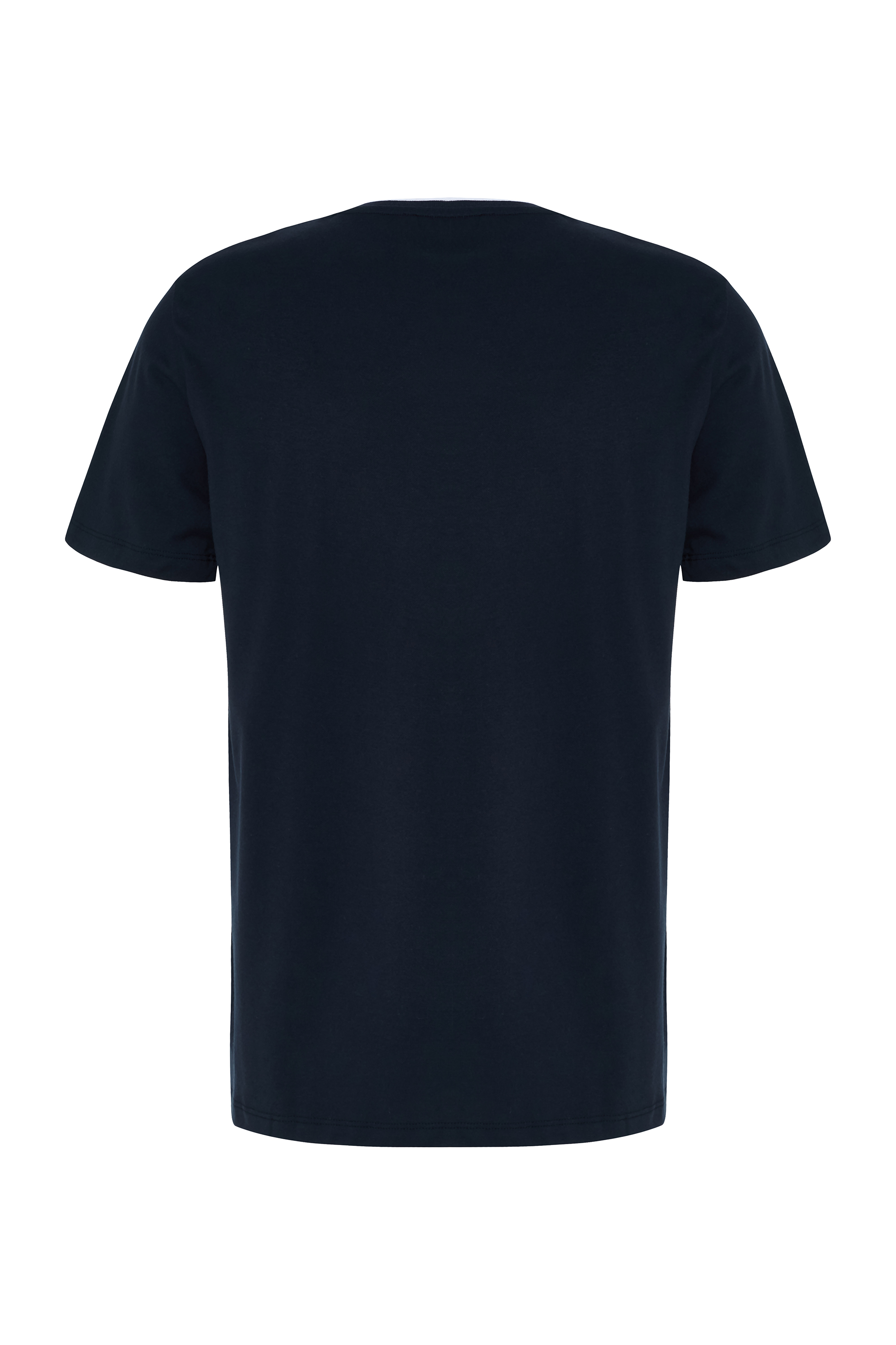 NAKIŞLI BİSİKLET YAKA T-SHIRT