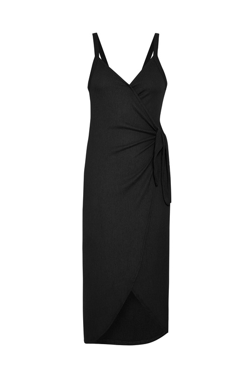  ASKILI ANVELOP MİDİ ELBİSE