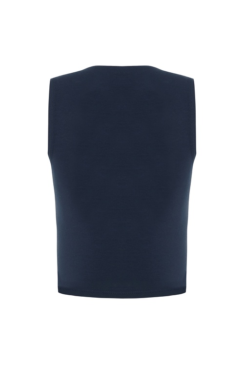  FITTED BİSİKLET YAKA KOLSUZ ATLET