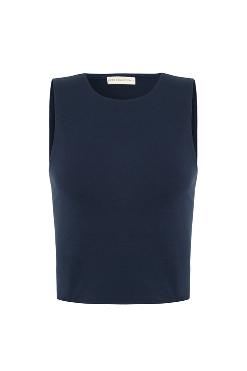  FITTED BİSİKLET YAKA KOLSUZ ATLET