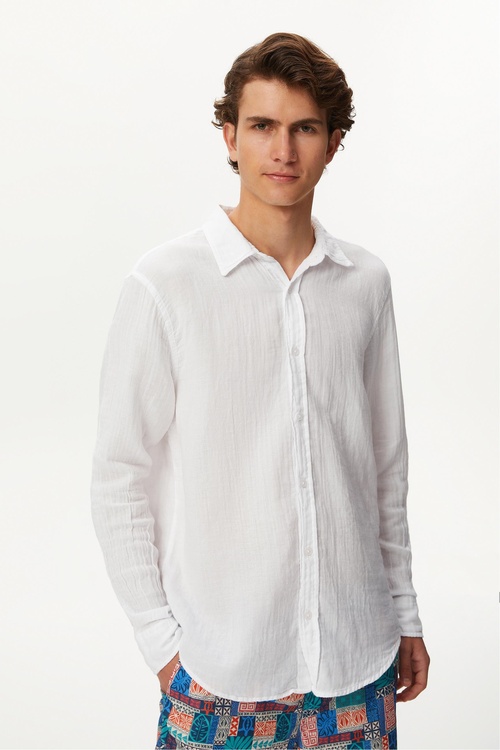  REGULAR FIT PAMUKLU GÖMLEK